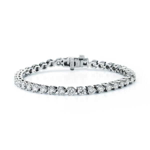Diamond Tennis Line Bracelet, SOLD – Deleuse Fine Jewelry