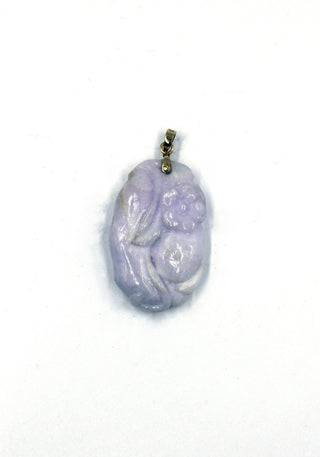 Lavender Jade Pendant, SOLD