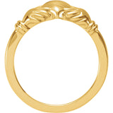 Gold Claddagh Ring, SOLD
