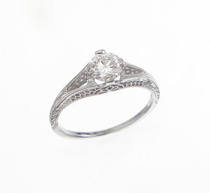 Antique Style l.50 ct. Diamond Ring