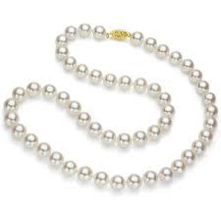 Japanese Cultured Akoya Pearl Necklace, 8 1/2 - 9mm