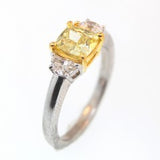 Fancy Yellow Diamond Ring, SOLD