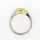 Fancy Yellow Diamond Ring, SOLD