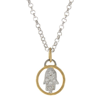 Italian Lucky Charm Diamond Pendant