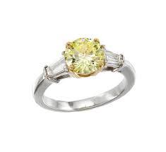 Yellow Diamond Ring, SOLD